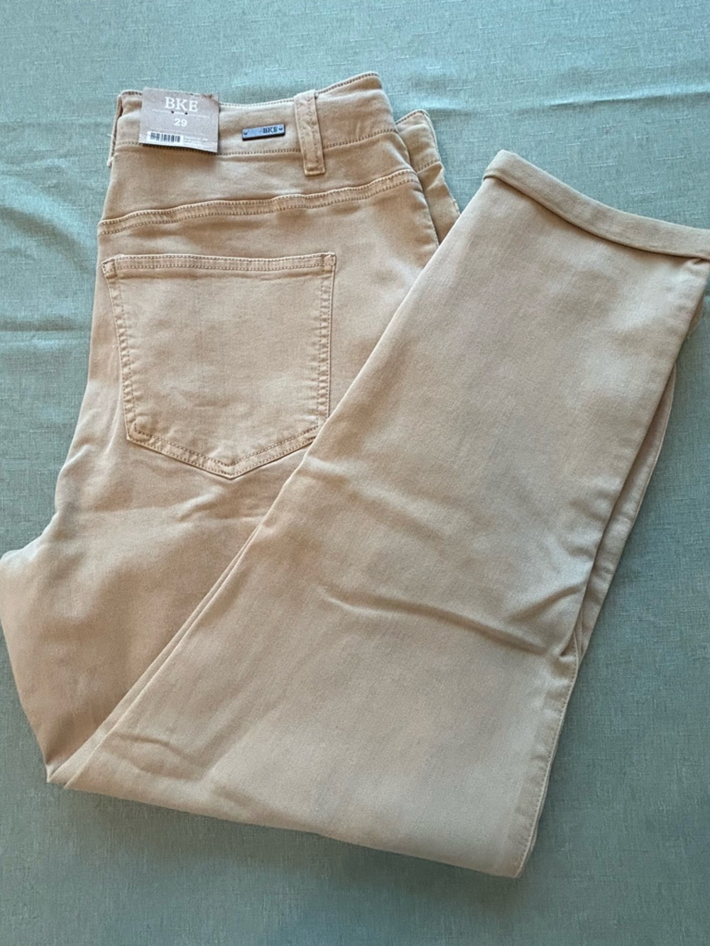BKE Khaki Straight Leg Jeans